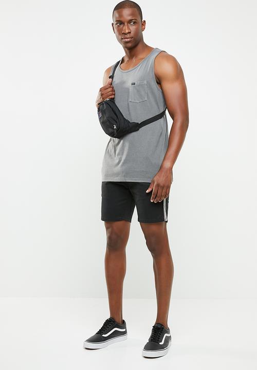 RVCA - Pigment dye tank top - grey