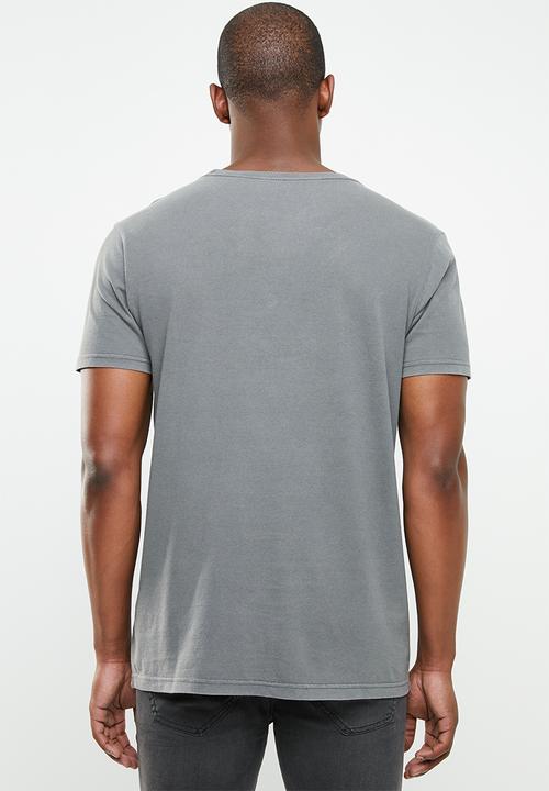 RVCA - OS pigment tee - grey