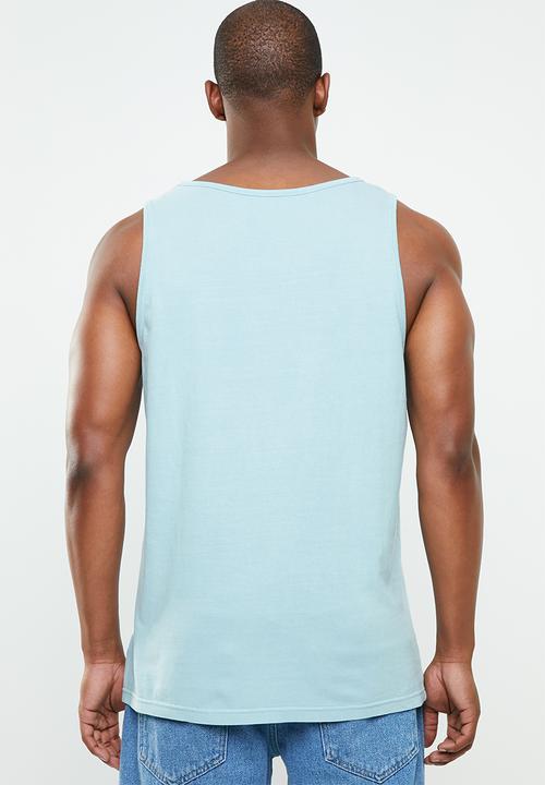 RVCA - Pigment dye tank top - blue