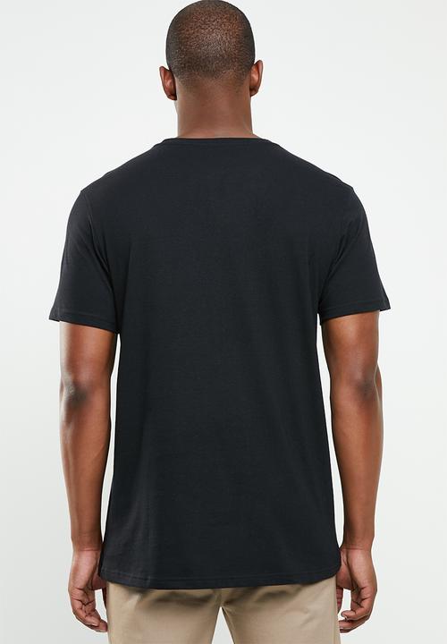 RVCA - Fill regular fit short sleeve tee - black