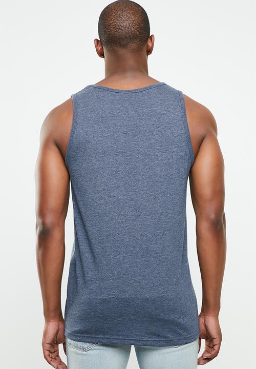 RVCA - Big tank top - blue