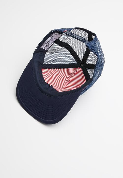 Herschel Supply Co. - Whaler mesh cap -  navy