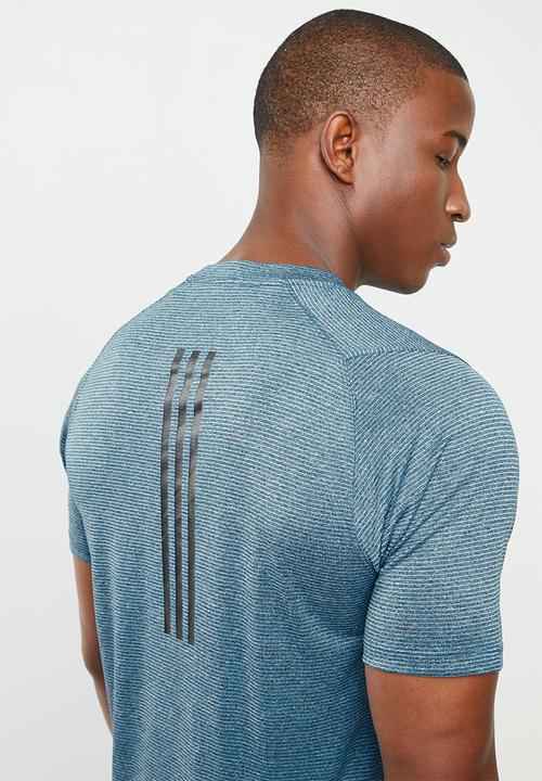 adidas Performance - FL TEC crew short sleeve tee - blue 