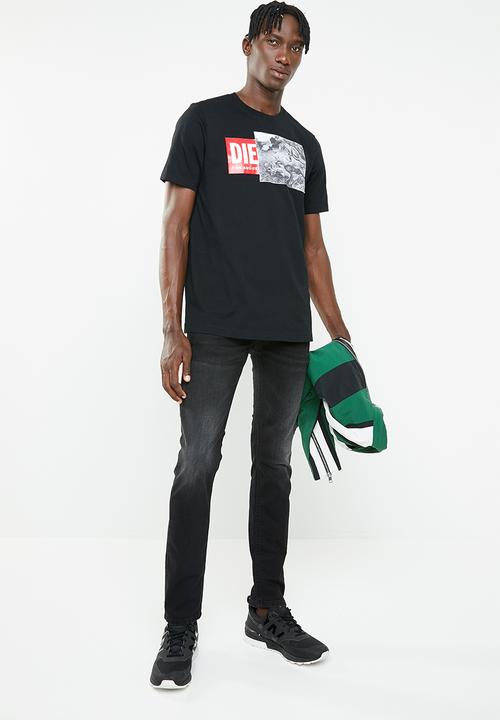Diesel  - Just-XH short sleeve tee - black