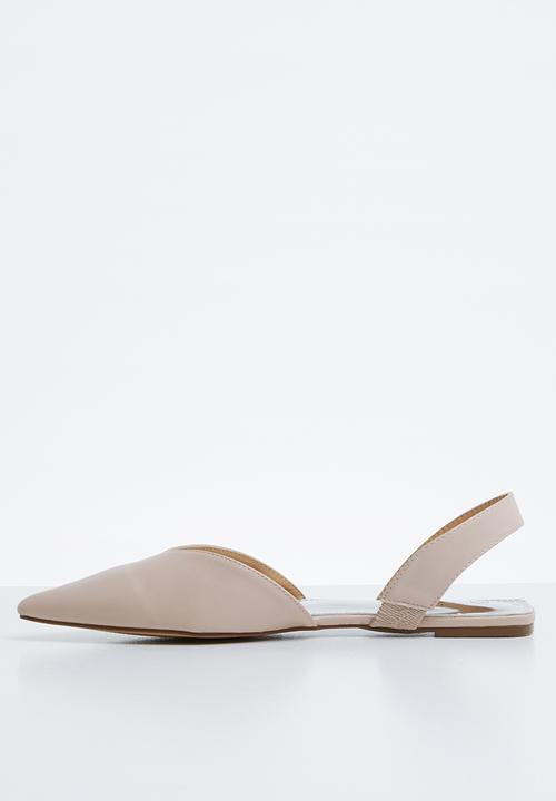 STYLE REPUBLIC - Slingback metallic pumps - pink