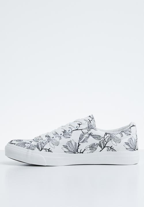 Miss Black - Sneakers - black and white