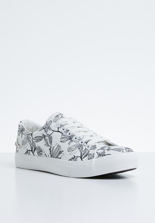 Miss Black - Sneakers - black and white