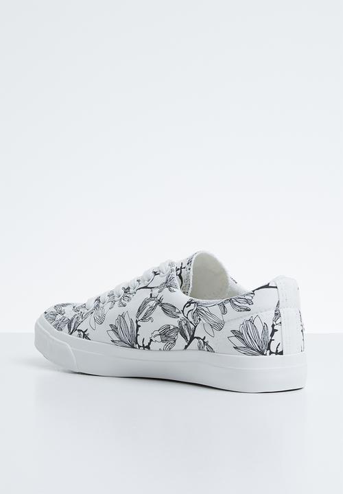 Miss Black - Sneakers - black and white