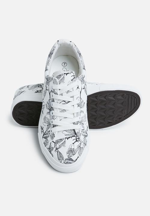 Miss Black - Sneakers - black and white