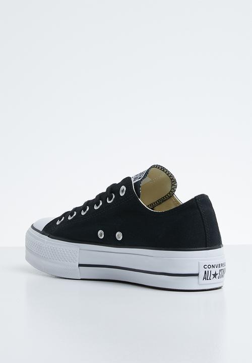 Converse - Chuck Taylor All Star Lift Platform Canvas - Black/White/White