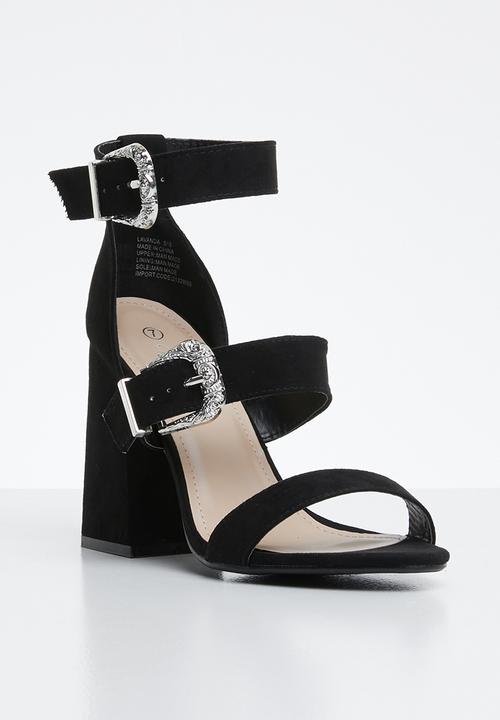 Miss Black - Lavanda heel - black
