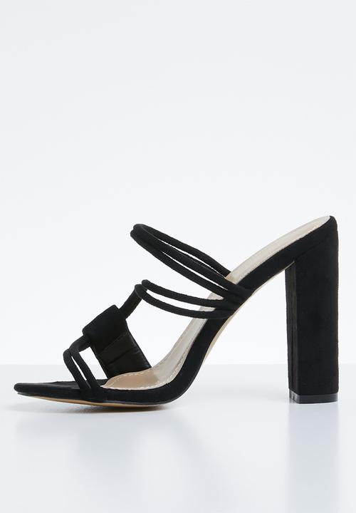 Public Desire - Equate heel - black