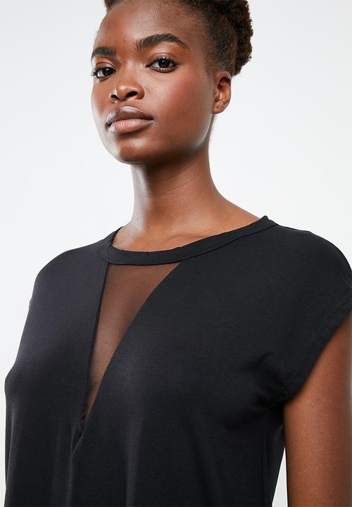 Superbalist - Dropped shoulder vest - black