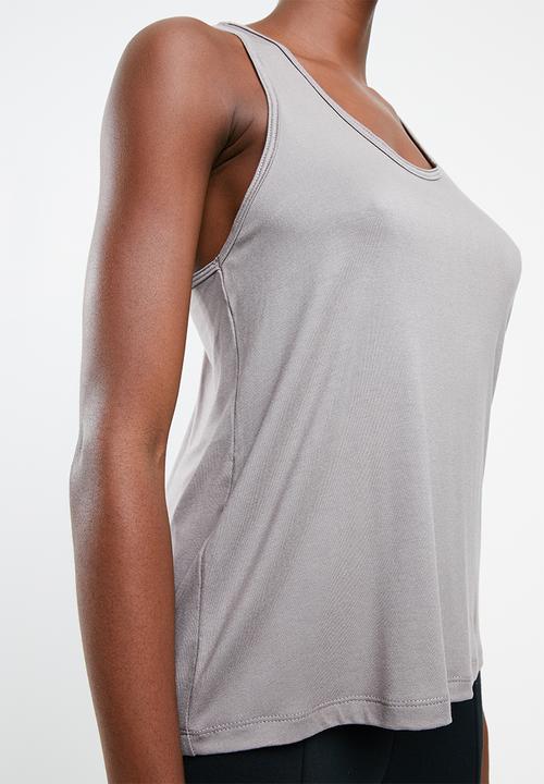 Superbalist - Boxy tee with vest - grey