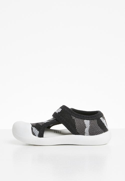 Pop Candy - Camo sandal - grey & black
