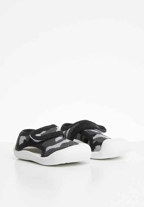 Pop Candy - Camo sandal - grey & black
