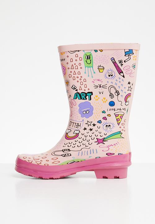 Pop Candy - Girls rain boots - pink