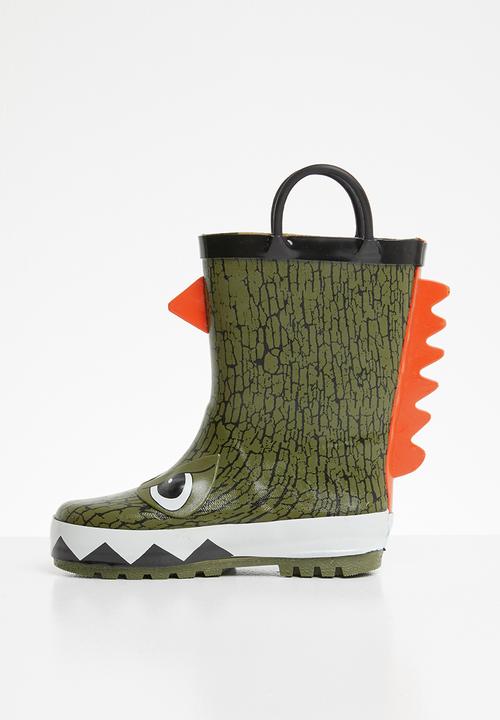 Pop Candy - Monster rain boot - green 