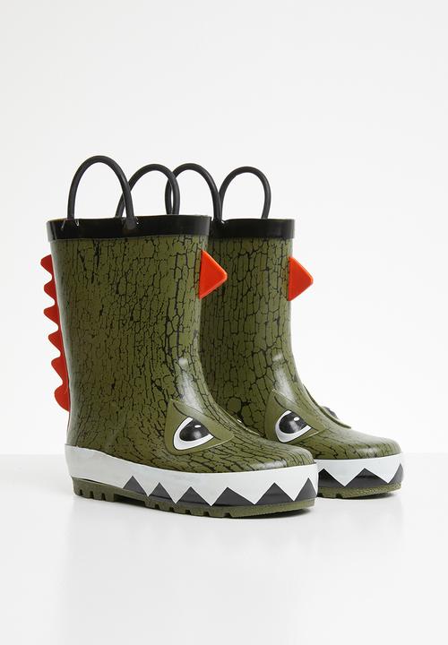 Pop Candy - Monster rain boot - green 