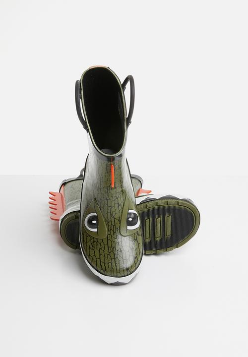 Pop Candy - Monster rain boot - green 