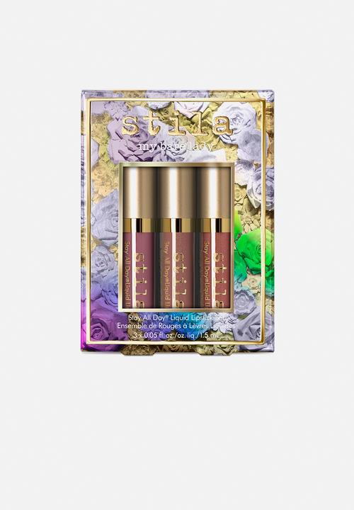 Stila - My bare lady stay all day liquid lipstick set