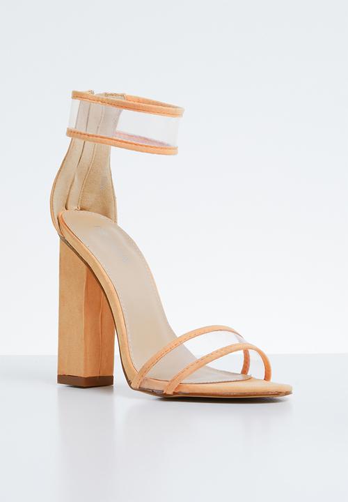 Public Desire - Brink heel - peach
