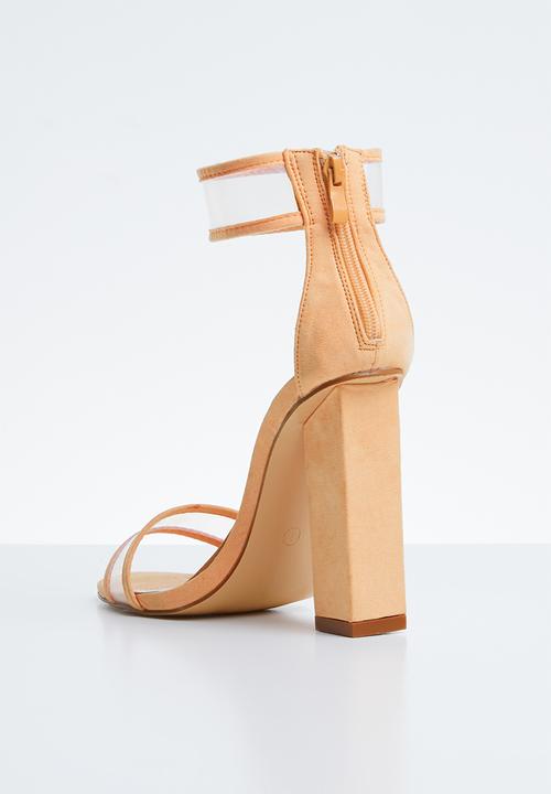 Public Desire - Brink heel - peach