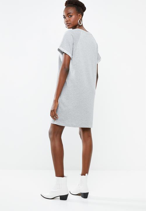 Vero Moda - Blaire short sleeve dress - grey