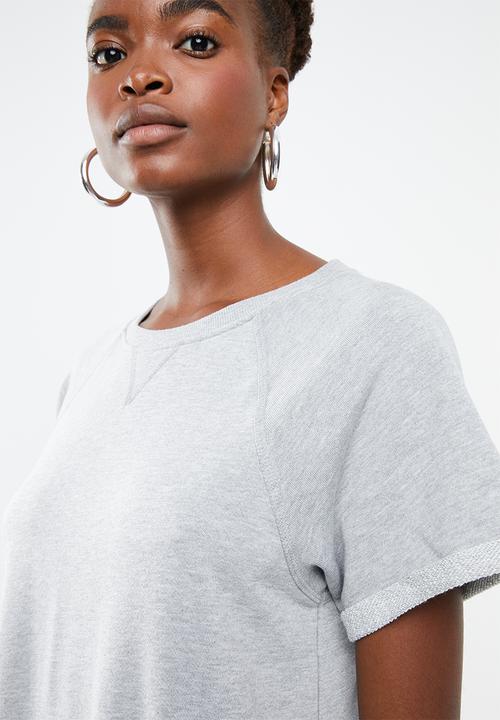 Vero Moda - Blaire short sleeve dress - grey