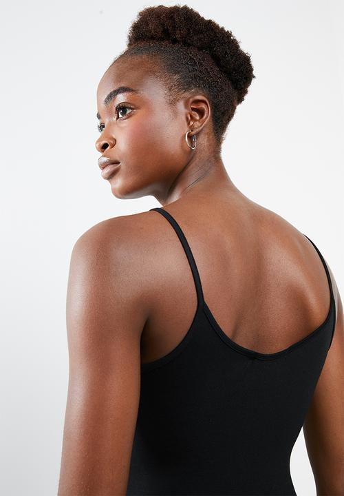 Superbalist - Sleeveless twist dress - black