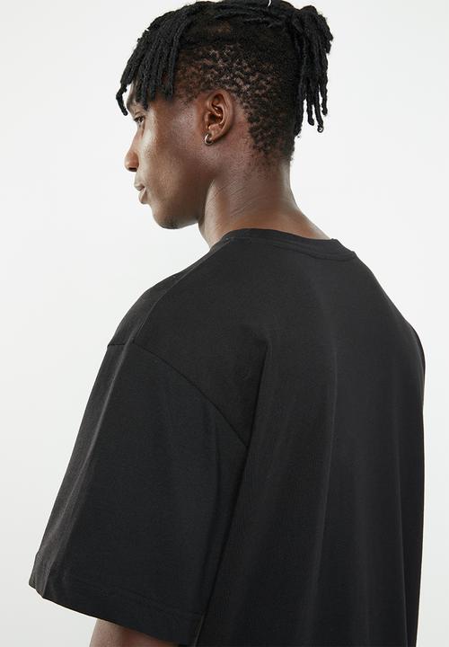 Cheap Monday - Uni speech logo tee - black