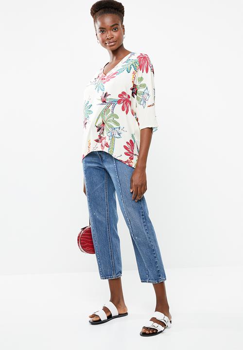 Superbalist - V-neck blouse - multi