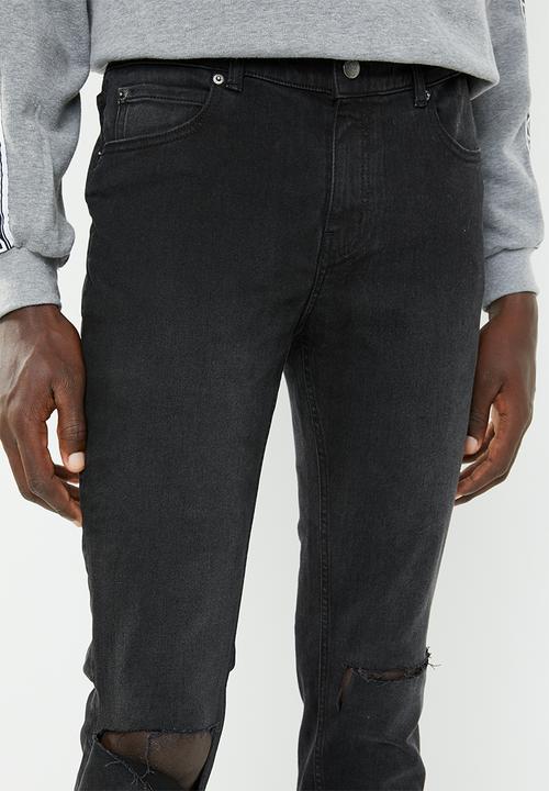 Cheap Monday - Haze cut tight fit jeans - black