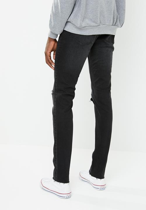 Cheap Monday - Haze cut tight fit jeans - black