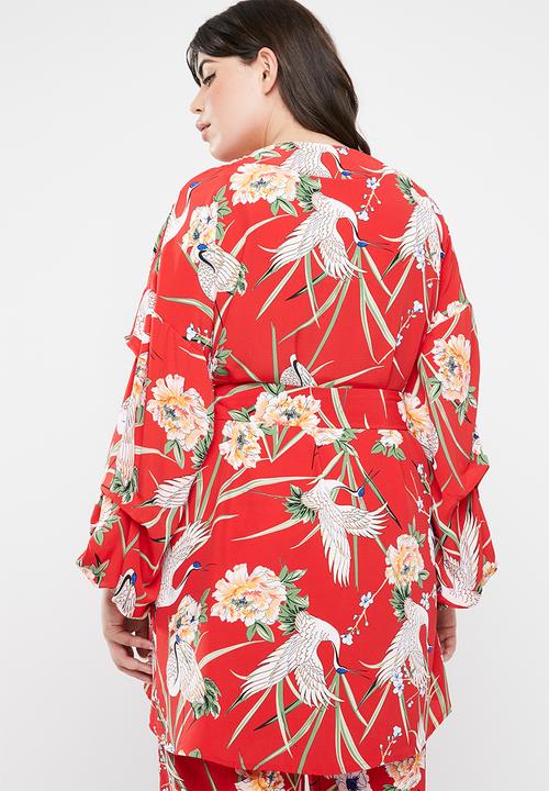 STYLE REPUBLIC PLUS - Volume sleeve kimono - multi