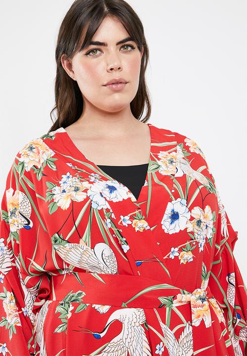 STYLE REPUBLIC PLUS - Volume sleeve kimono - multi