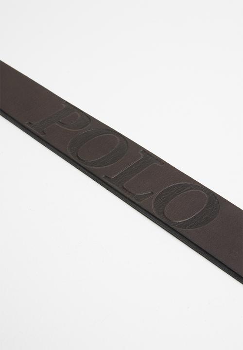 POLO - Swazi casual leather belt - brown