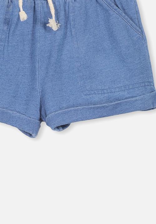 Cotton On - Nila knit short - blue