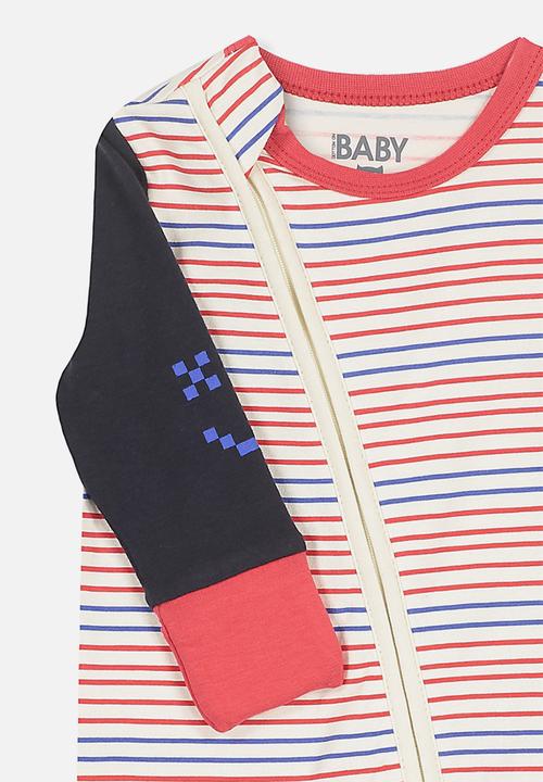 Cotton On - Mini zip through romper - multi 
