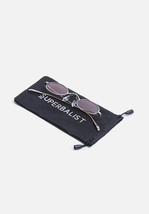 Superbalist - Dakota small oval sunglasses - pink