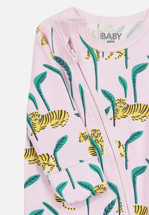 Cotton On - Mini zip through romper - pink 