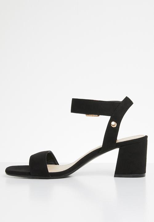 STYLE REPUBLIC - Ankle-strap heels - black