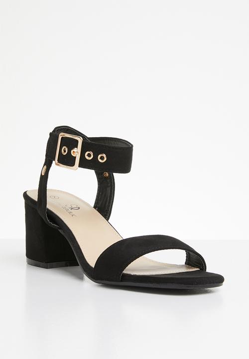 STYLE REPUBLIC - Ankle-strap heels - black