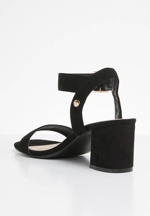 STYLE REPUBLIC - Ankle-strap heels - black