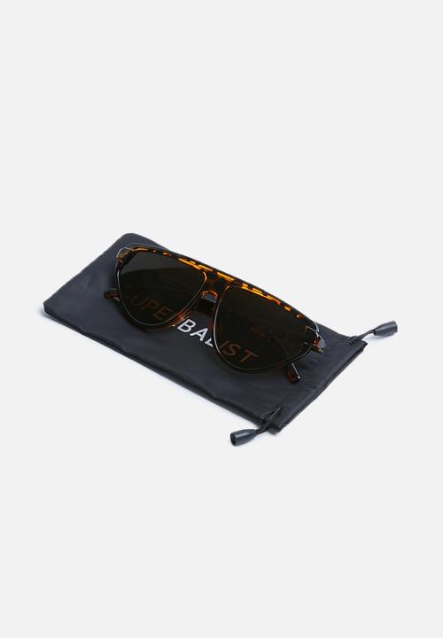 Superbalist - Asha flat bar sunglasses - brown