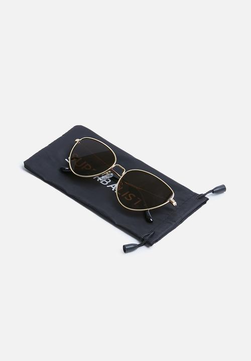 Superbalist - Crook sunglasses - gold & brown