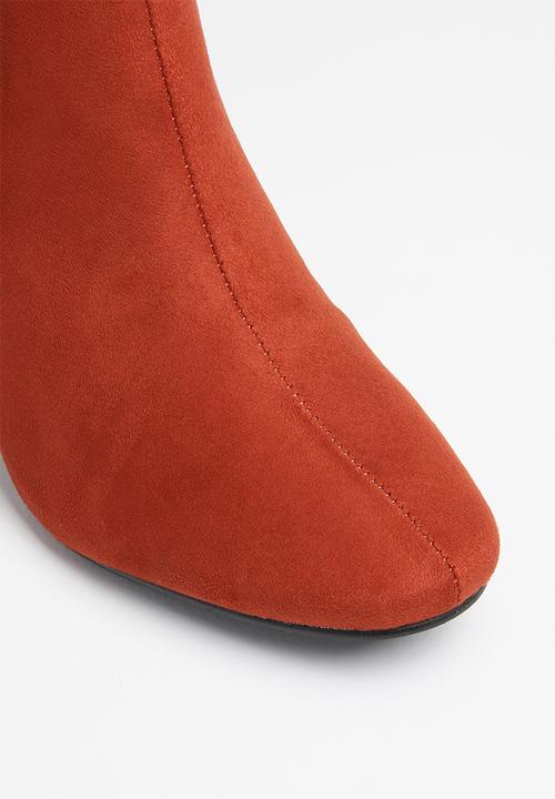 Public Desire - Bronte ankle boot - rust 