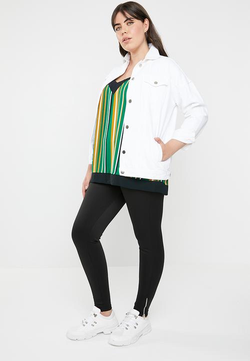 STYLE REPUBLIC PLUS - Contrast cami - multi