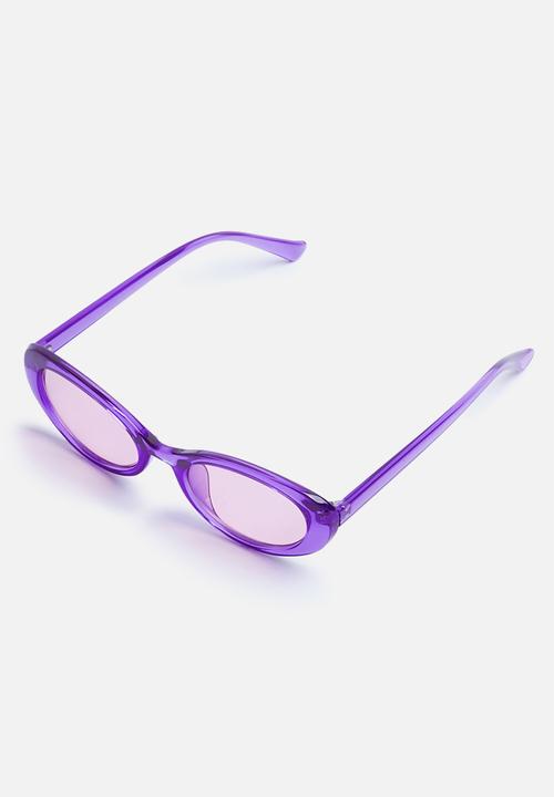 Superbalist - Tyra oval sunglasses - purple 