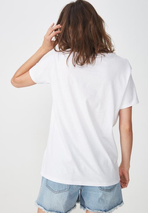 Cotton On - Tbar fox good things T-shirt - white